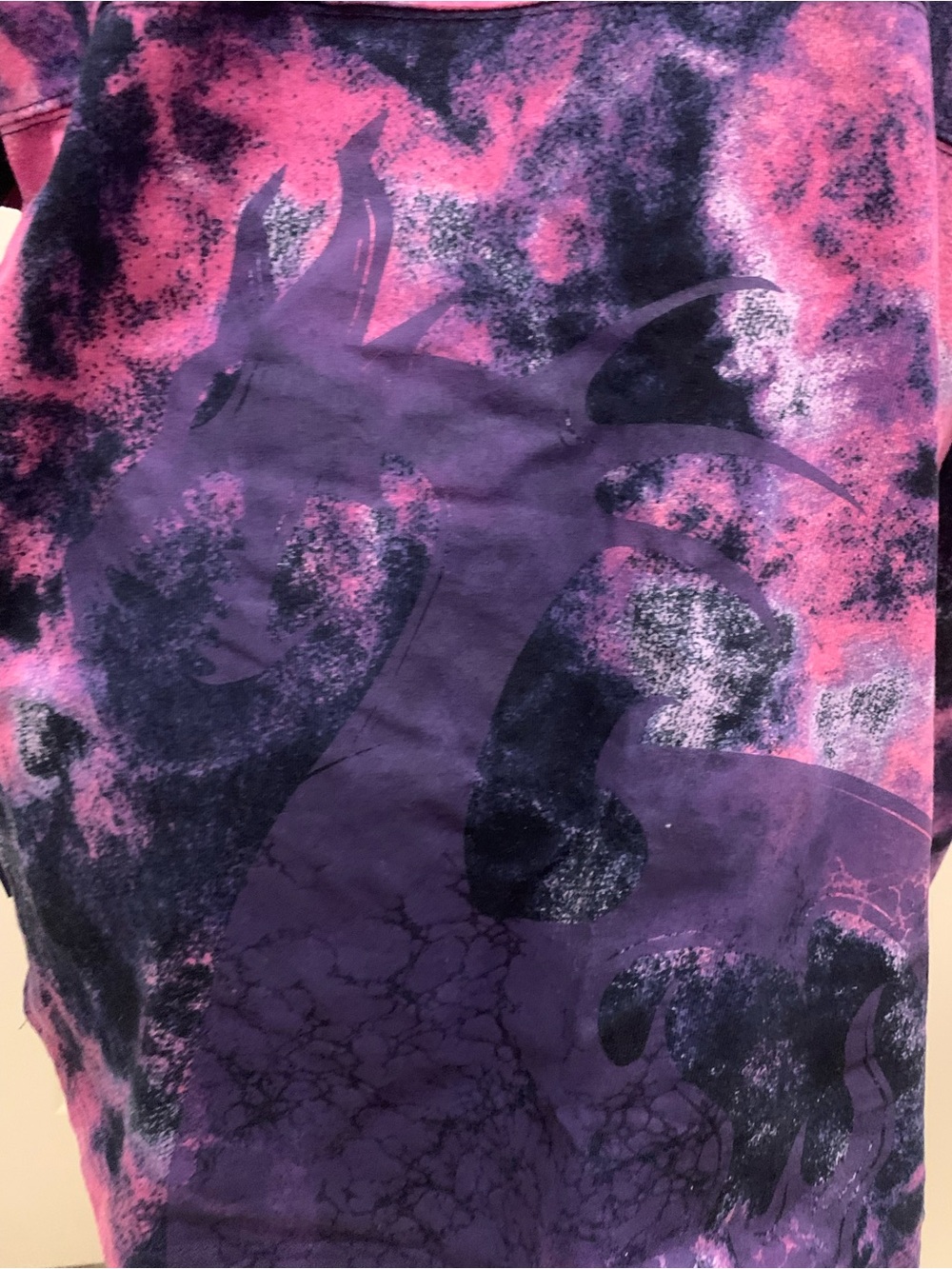 Disney Maleficent Villains Tie Dye Sleeping Beauty Spirit Jersey Adult XXL - Picture 8 of 16